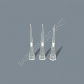 Наконечники, 10 мкл, нестерильные, с фильтром, в пакете, БайкалМедПласт
