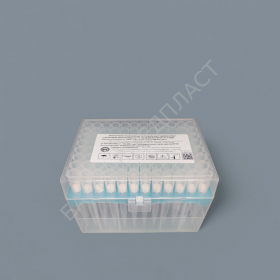 Наконечники, 1000 мкл, нестерильные, с фильтром, в штативе, БайкалМедПласт