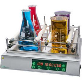 Шейкер орбитальный ПЭ-6410 с нагревом, 200 об/мин, 24 мм, +80°С, Экрос