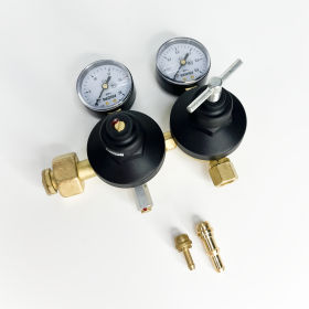 БГД-25-ПАН (СO2,О2) Редуктор газа двухступенчатый мультигазовый БГД-25, от 0,08 до 0,5 МПа, Россия