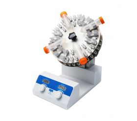 Дисковый ротационный смеситель TM-80, 10-80 об/мин, 0°-90°, 4х50 мл/ 8х15(10) мл/ 16х2(1,5) мл, Yooning