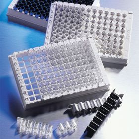 Планшет 96-луночный для ИФА, высокая адгезия, плоское дно, белый