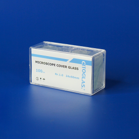 Стёкла покровные, 24 × 50 мм, толщина 0,13–0,16 мм, Citotest
