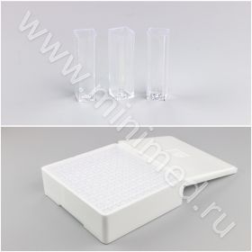 Кюветы для спектрофотометра 10  × 10 × 45 мм, Greetmed, Минимед