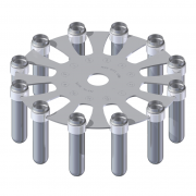 Ротор 6M (12х12мл) для центрифуг CM-6MT/CM-6M/CM-7S, Elmi