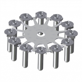 Ротор 6M.05 (12x15 мл) для центрифуг CM-6MT/CM-6M/CM-7S, Elmi