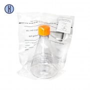 Колба Эрленмейера, 1000 мл, вентилируемая крышка, стерильная, FDCELL