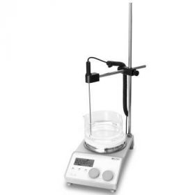 Магнитная мешалка MS-H-ProT с нагревом, 20 л, 340 °C , 100-1500 об/мин, в комплекте с температурным датчиком и штативом, Dlab