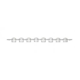 Крышки выпуклые для ПЦР-стрипов, нестерильные, Ratiolab