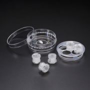 Чашки Петри с 5-ю вставками 60 мм, с лункой для магнитной мешалки, необработанная поверхность