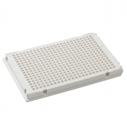 Планшет для ПЦР, на 384 лунки, с юбкой, белый, GenFollower