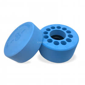 Криоконтейнер для пробирок, 12 мест, голубой, Citotest