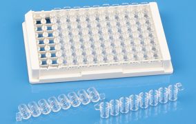 Планшеты 96-луночные для ИФА, высокая адгезия, плоское дно
