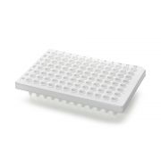Планшет (плашка) для ПЦР на 96 лунок, с полуюбкой, профиль стандартный, белый, Совтех
