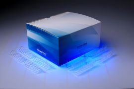 Микропробирки 0,2 мл стрипованные (шт/стрип по 8 пробирок) с отдельно прикрепленными плоскими крышками, Синтол