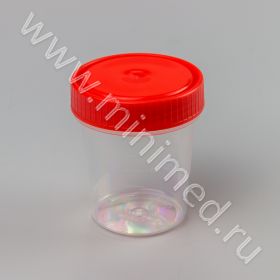 Контейнер с красной крышкой, 60 мл, Перинт