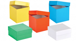 Штатив для криопробирок с пластиковым водоотталкивающим покрытием, красный, Ratiolab