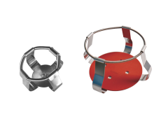 Набор зажимов для колб из нержавеющей стали с алюминиевой платформой, Nest