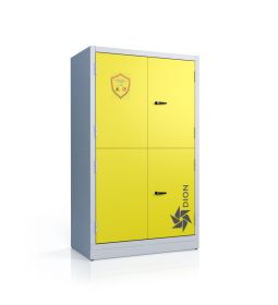 Шкаф для безопасного хранения ЛВЖ 1200 четырехдверный, 2х350 л, DION