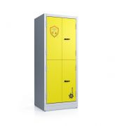 Шкаф для безопасного хранения ЛВЖ 800 четырехдверный , 2 камеры по 270 л, DION