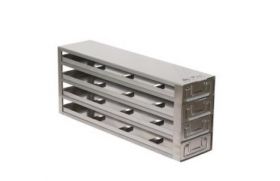 Стойка N3J-244D для горизонтального хранения 16 криобоксов, 4х4, Mether