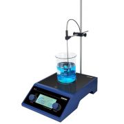 Магнитная мешалка WH380 с нагревом, 550 ℃, 30 л, 100-1500 об/мин, LCD-дисплей, Wiggens