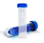 Пробирки центрифужные, 50 мл, с "юбкой", с синими крышками, стерильные, Abdos
