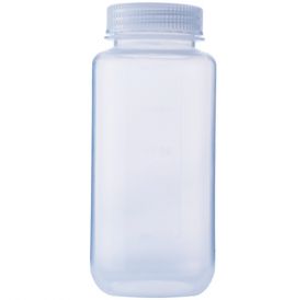 Бутыль с широким горлом, 250 мл, из полипропилена, стерильная, Abdos