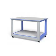 Стол передвижной усиленный с полкой 900х800х750 мм, Россия