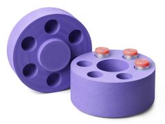 Криоконтейнер охлаждающий для пробирок 10 мл, 6 мест, фиолетовый, CoolCell SV10, Corning