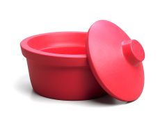 Ведро для льда с крышкой, 2,5 л, красное, Corning