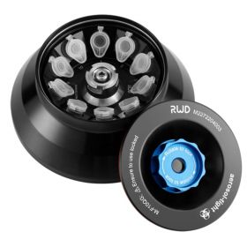 Ротор для пробирок на 10 x 5 мл, аэрозоль-непроницаемая крышка для центрифуг M1324/M1324R, RWD