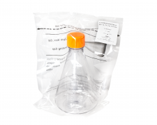 Колба Эрленмейера, 1000 мл, с отбойником, c винтовой крышкой, стерильная, FDCELL