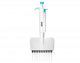 Дозатор механический 12-канальный MicroPette Plus, 0.5-10 мкл, Dlab