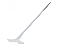 Насадка прямая с поворотными лопастями для верхнеприводной мешалки, покрытие ПТФЭ, Dlab