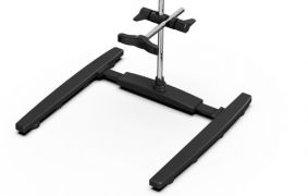 Универсальный Н-образный штатив для верхнеприводной мешалки с крепёжным устройством, Dlab