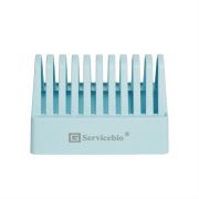 Штатив для гелей и стёкол, 10 мест, Servicebio