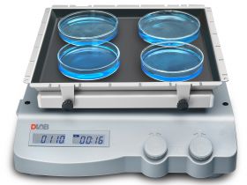 Шейкер возвратно-поступательный  SK-L180-Pro, амплитуда 4 мм, 100-350 об/мин, в комплекте с платформой SK180.1, Dlab