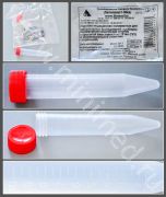 Пробирки центрифужные, 10 мл, с винтовой крышкой, стерильные, ИУ, Литопласт, Минимед